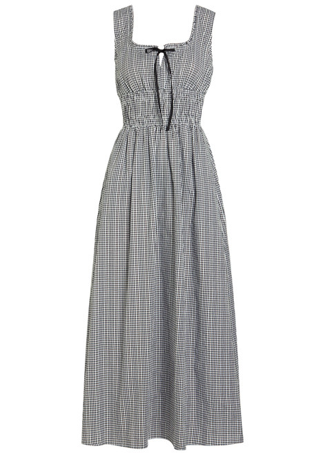 RAILS-Kenton gingham cotton midi dress