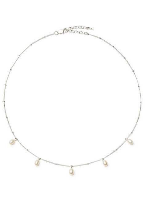 MISSOMA-Pearl Baya silver-plated choker necklace