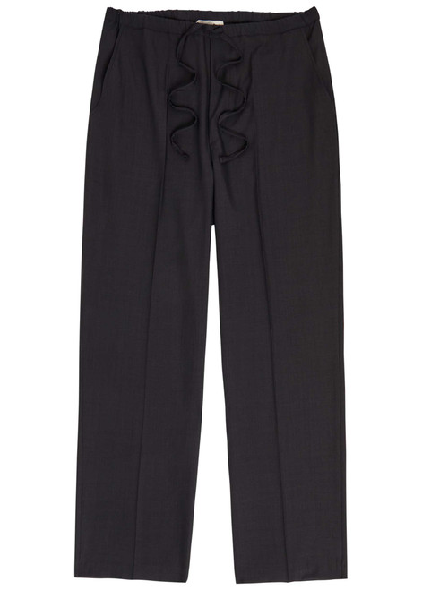 SECOND LAYER-Primo baggy woven trousers
