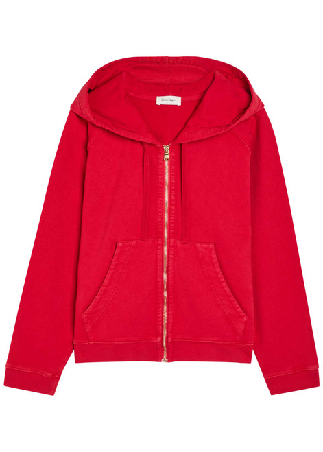 SECOND LAYER-Rola hooded cotton sweatshirt