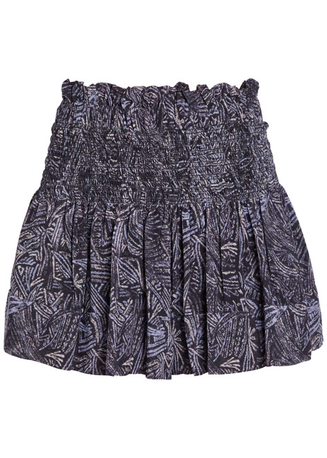 ISABEL MARANT-Maelly printed silk shorts