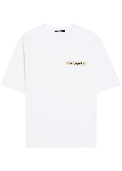 JACQUEMUS-Le T-shirt Plage cotton-blend T-shirt