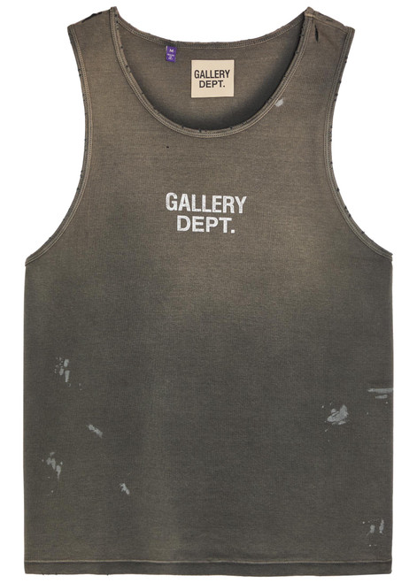 GALLERY DEPT.-Distressed cotton tank top