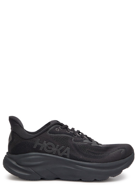 HOKA-Clifton 10 mesh-knit sneakers