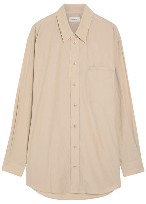 LEMAIRE-Double-pocket cotton shirt 
