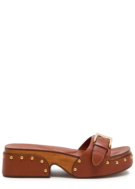 ZIMMERMANN-Alight 40 leather platform mules