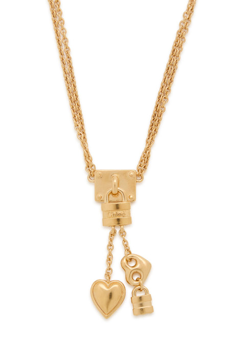 CHLOE-The Chloé Mini Paddington charm drop necklace