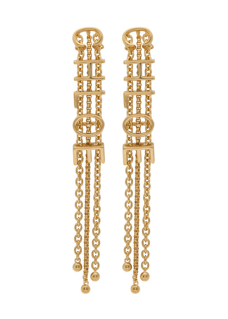 CHLOE-Mini Belt trio drop earrings