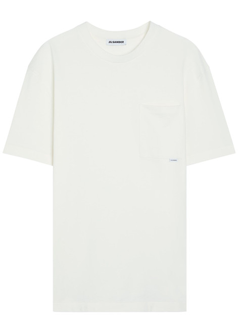 JIL SANDER-Cotton T-shirt