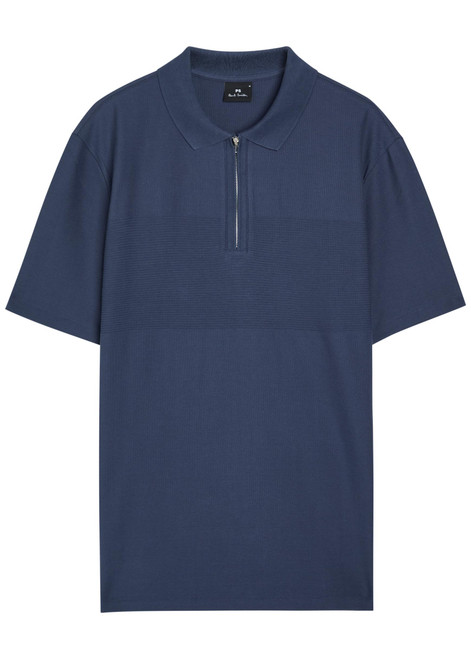 PS PAUL SMITH-Piqué cotton polo shirt