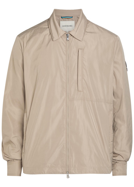 SANDBANKS-Logo-appliquéd nylon jacket