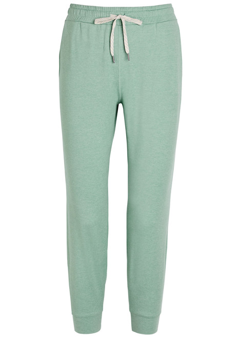 VUORI-Performance cropped slubbed jersey sweatpants