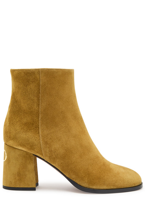 VALENTINO GARAVANI-Fawcette 75 suede ankle boots