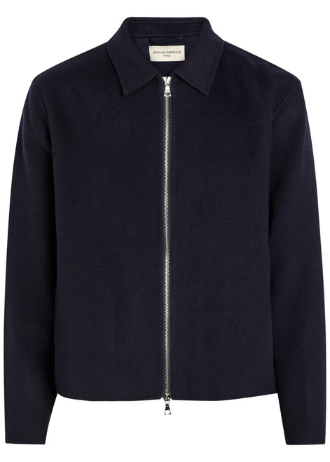 OFFICINE GÉNÉRALE-Mazir wool bomber jacket
