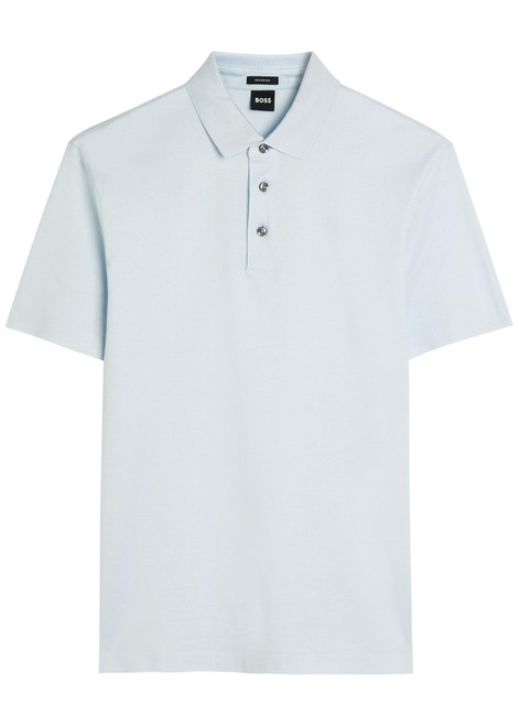 BOSS-Cotton polo shirt