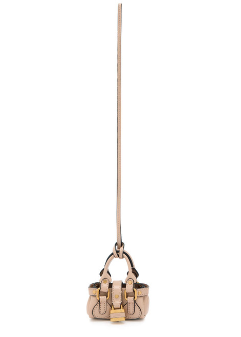 CHLOE-Paddington leather bag charm