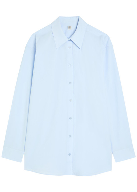 TOTEME-Classic Tumbled cotton-poplin shirt