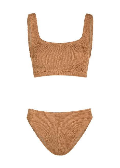 HUNZA G-Coverage Xandra crinkle bikini