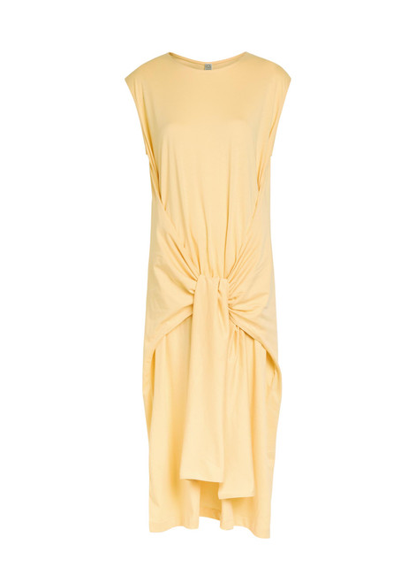 TOTEME-Tie-waist jersey midi dress