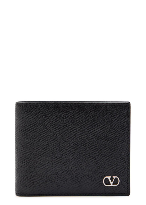 VALENTINO GARAVANI-VLogo grained leather wallet