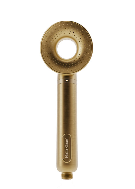 HELLO KLEAN-Shower Head Plus Brushed Brass