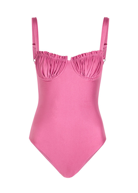 FAITHFULL THE BRAND-Tavia ruffled swimsuit
