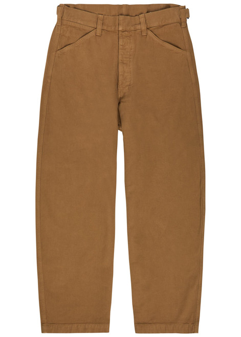 LEMAIRE-Oversized cotton-twill trousers