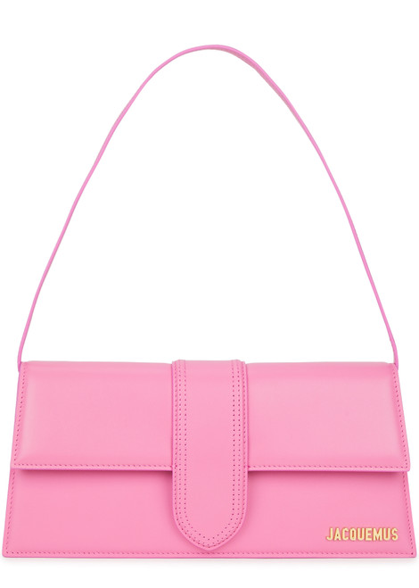 JACQUEMUS-Le Bambino leather top handle bag
