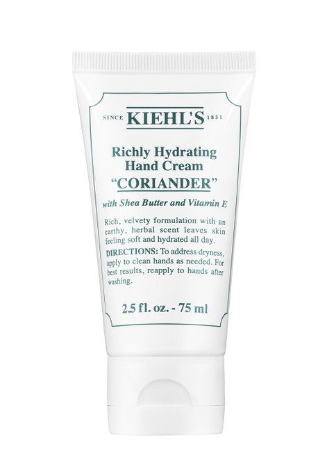 KIEHL'S-Richly Hydrating Hand Cream Coriander 75ml
