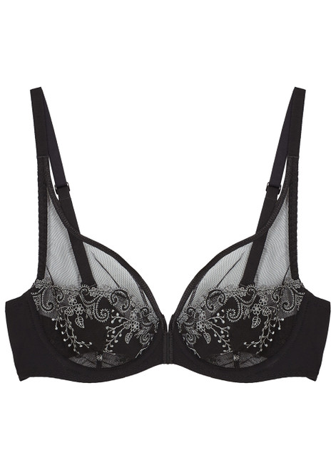 SIMONE PÉRÈLE-Delice embroidered underwired bra