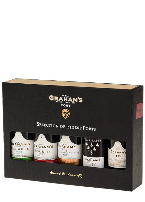W & J GRAHAM'S-Grahams Mini Ports 5 x 50ml