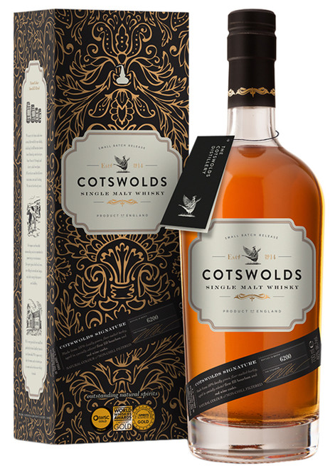 COTSWOLDS DISTILLERY-Cotswolds Signature Single Malt Whisky