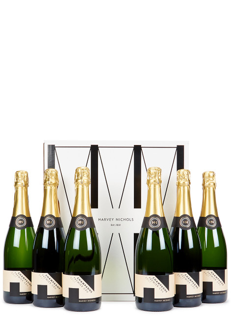 HARVEY NICHOLS-Premier Cru Brut Champagne NV - Case of Six