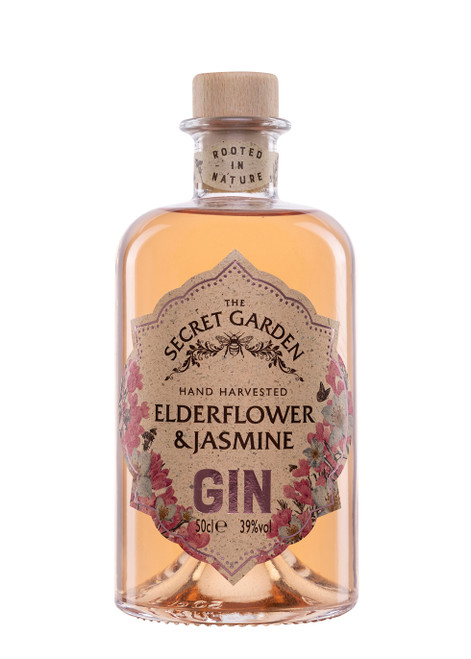 SECRET GARDEN-Elderflower & Jasmine Gin 500ml