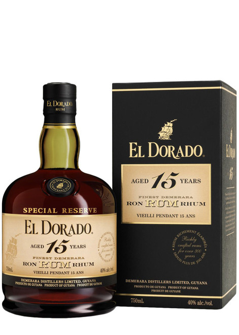 EL DORADO-15 Year Old Special Reserve Rum