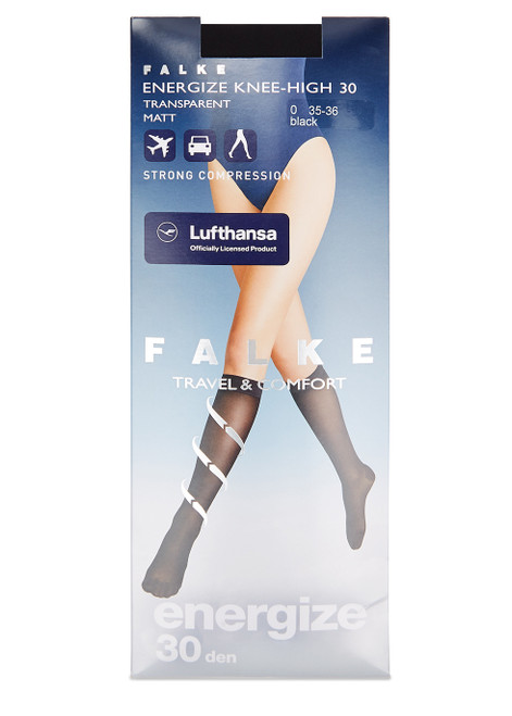 FALKE-Energize 30 denier knee-high socks