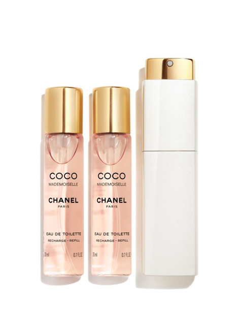 CHANEL-COCO MADEMOISELLE~Eau De Toilette Twist And Spray 3x20ml