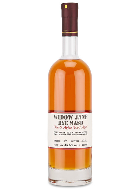 WIDOW JANE-Rye Mash Oak & Apple Wood Aged Whiskey