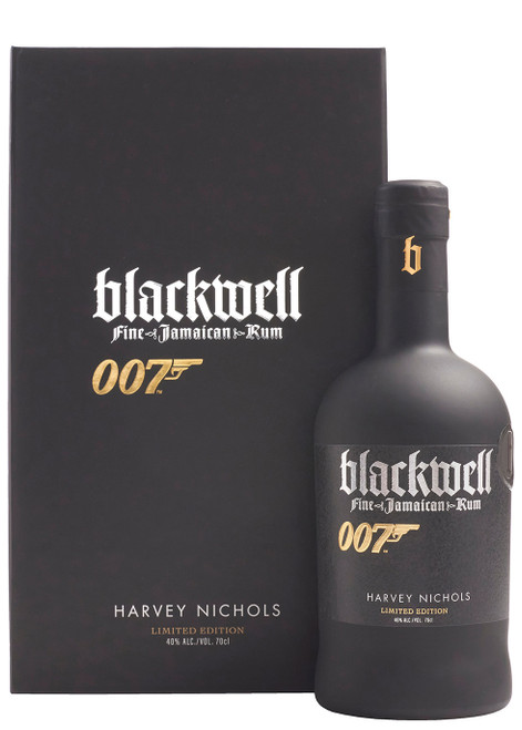 BLACKWELL RUM-Harvey Nichols Limited Edition 007 Fine Jamaican Rum Gift Box