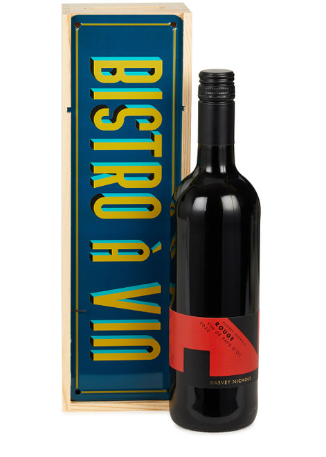 HARVEY NICHOLS-Rouge Vin de Pays d'Oc & Bistro à Vin Gift Box
