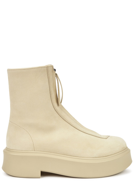 THE ROW-Nubuck ankle boots