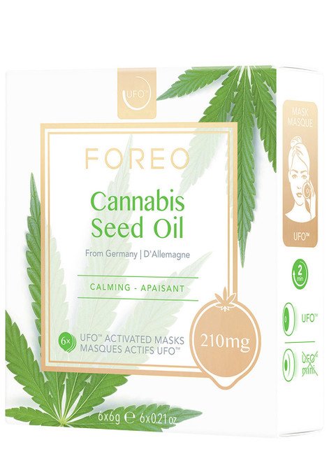 FOREO-Cannabis Seed Oil UFO Calming Face Masks