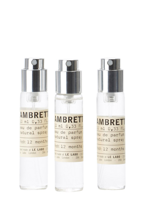 Ambrette 9 Eau De Parfum Travel Tube Refill 3 x 10ml