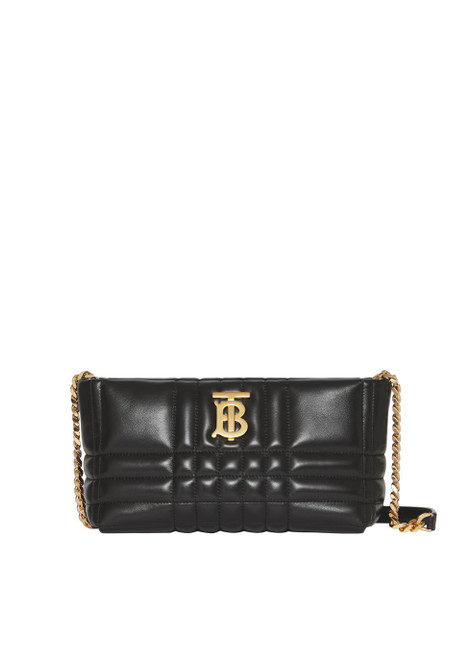 BURBERRY-Quilted leather small soft lola bag