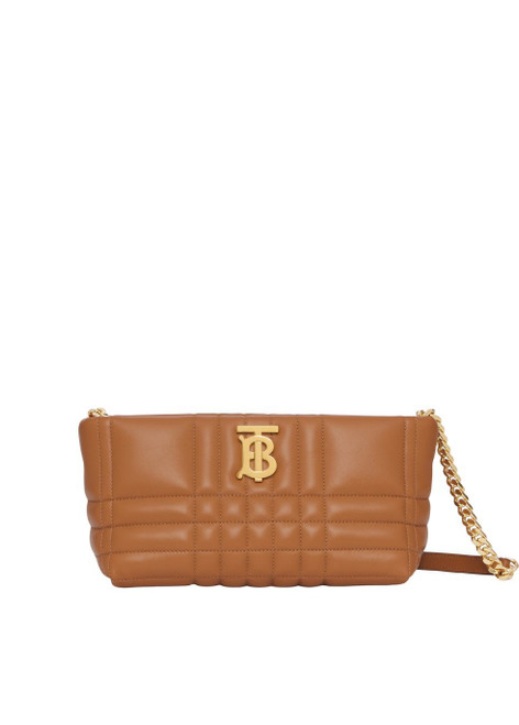 BURBERRY-Quilted leather small soft lola bag