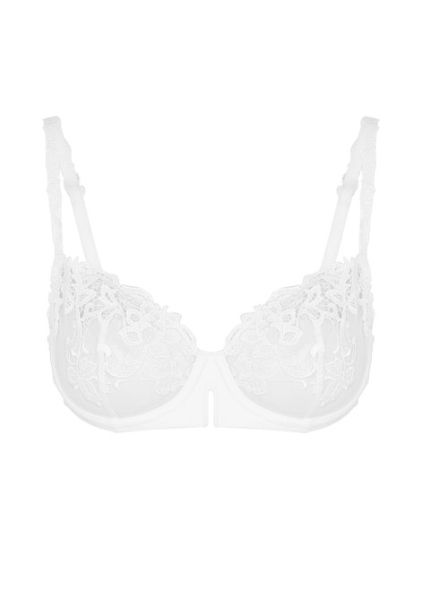 SIMONE PÉRÈLE-Saga guipure lace underwired bra