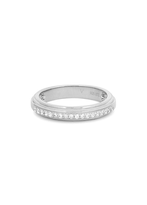 LAURA VANN-Neve embellished sterling silver ring