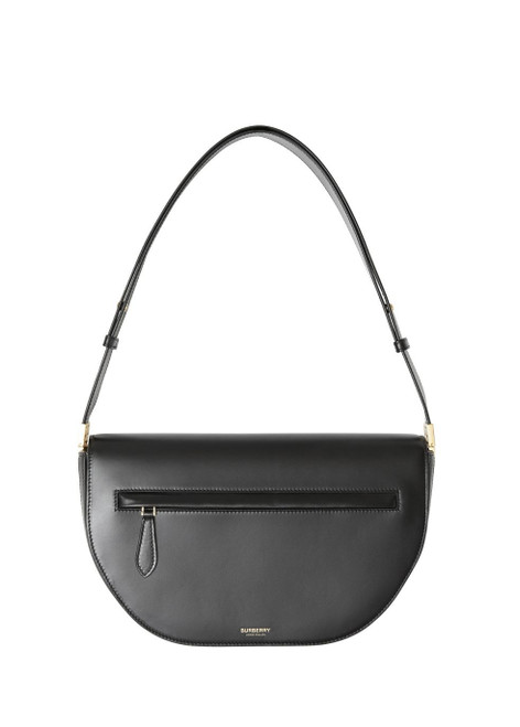 BURBERRY-Medium leather olympia bag