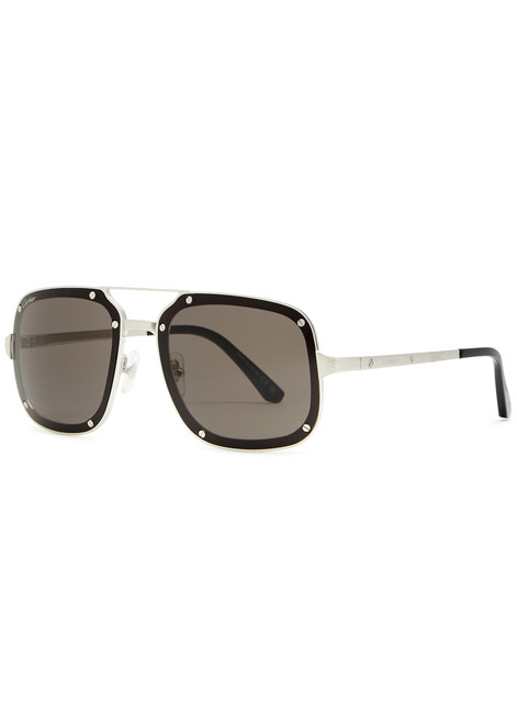 CARTIER-Aviator-style sunglasses