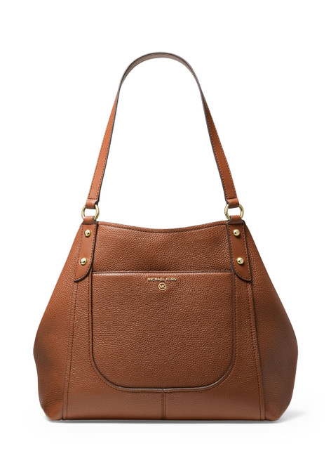 MICHAEL MICHAEL KORS-Molly large pebbled leather tote bag